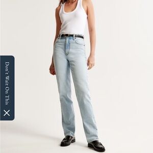 Abercrombie & Fitch Light Blue Denim Jeans